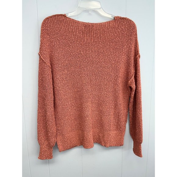 Rachel Zoe V Neck Blouse Sweater Pullover Women's Medium - Picture 7 of 7